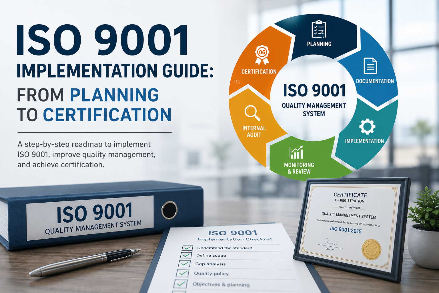 ISO 9001 Implementation Guide: From Planning to Certification